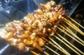 The Chicken Satay or Sate Ayam from Indonesia