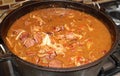 Chicken and Sausage Gumbo Royalty Free Stock Photo