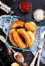Chicken sausages Royalty Free Stock Photo