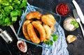 Chicken sausages Royalty Free Stock Photo