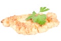 Chicken schnitzel Royalty Free Stock Photo