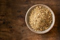 Chicken Seasoning Blend in a Bowl Royalty Free Stock Photo