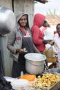 Chicken Seller at Haitian Market