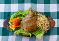 Chicken sizzler Royalty Free Stock Photo