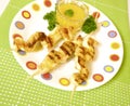 Chicken skewers