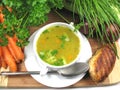 Chicken soup Royalty Free Stock Photo