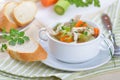 Chicken soup Royalty Free Stock Photo