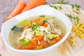 Chicken soup Royalty Free Stock Photo