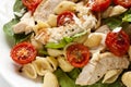 Chicken, Spinach and Tomato Pasta