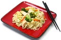 Chicken Stirfry Royalty Free Stock Photo