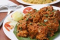 Chicken sukka - A preparation from Mangalore Royalty Free Stock Photo