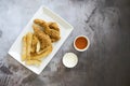 Chicken Tenders and French Fries Royalty Free Stock Photo