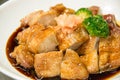 Chicken teriyaki, Japanese food Royalty Free Stock Photo