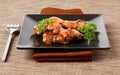 Chicken teriyaki, Japanese food Royalty Free Stock Photo