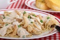 Chicken Tetrazzini Closeup Royalty Free Stock Photo