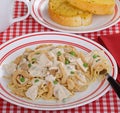 Chicken Tetrazzini Meal Royalty Free Stock Photo