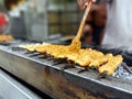 Chicken Tikka being Prepared.