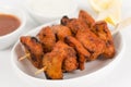 Chicken Tikka Kebab Royalty Free Stock Photo