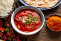 Chicken Tikka Masala indian recipe food Royalty Free Stock Photo