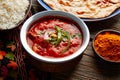 Chicken Tikka Masala indian recipe food Royalty Free Stock Photo