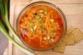 Chicken Tortilla Soup Royalty Free Stock Photo