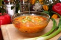 Chicken Tortilla Soup Royalty Free Stock Photo