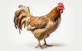 Chicken on Transparent Background Royalty Free Stock Photo