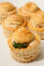 Chicken vol-au-vent Royalty Free Stock Photo
