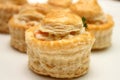Chicken vol-au-vent Royalty Free Stock Photo