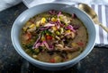 Chicken Wild Rice Soup Royalty Free Stock Photo