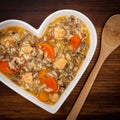 Chicken Wild Rice Soup Royalty Free Stock Photo