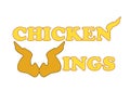 Chicken wings logo