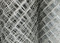 Chicken wire rolls Royalty Free Stock Photo