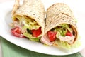 Chicken Wrap Royalty Free Stock Photo