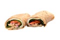 Chicken Wrap Sandwich Royalty Free Stock Photo