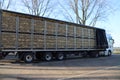 Chickens are waiting in cage for transport to be brought to the halal slaughterhouse in Zevenhuizen