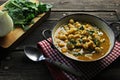 Chickpea casserole Royalty Free Stock Photo