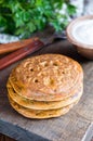 Chickpea pancakes