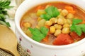 Chickpea soup