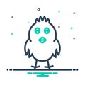 Mix icon for Chicks, chicken and baby