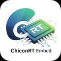 ChiconRT Embed logo features a stylized microchip design with the letters \