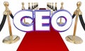 Chief Executive Officer CEO Red Carpet Event Royalty Free Stock Photo