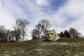 Chief Leatherlips, Scioto Park in Winter, Dublin, Ohio Royalty Free Stock Photo