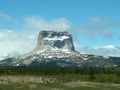Chief Mountain, Glacier National Park Royalty Free Stock Photo