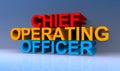 Chief operating officer on blue