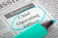 Chief Operating Officer Wanted. 3D.