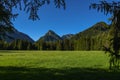 Chiemgau Mountains Royalty Free Stock Photo