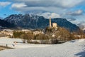 Chiesa di San Giorgio, Castello-Molina di Fiemme, italy Royalty Free Stock Photo