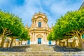 Chiesa di san Giovanni Evangelista in Modica, Sicily, Italy Royalty Free Stock Photo