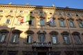 Chiesa di SanÃÂ´Ivo alla Sapienza in Corso del Rinascimento in Rome, Italy Royalty Free Stock Photo